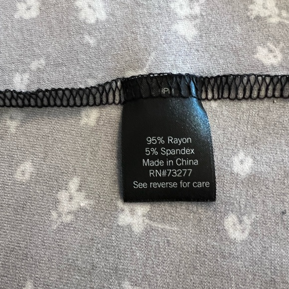 SO black and white print top - Picture 5 of 5